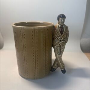 Vintage 1979 Enesco Ceramic Business Suit Man